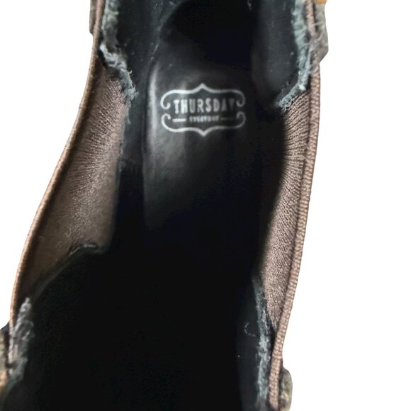 Thursday Boot Co. brown leather Chelsea ankle boot women's size 6.5 - Picture 10 of 14